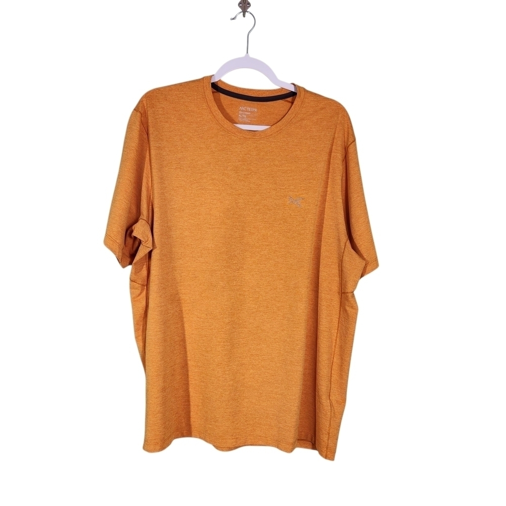 Arc'teryx Mens Orange Short Sleeve Tee, Sz XL